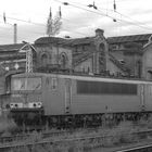 Ein Container in Halle an der Saale