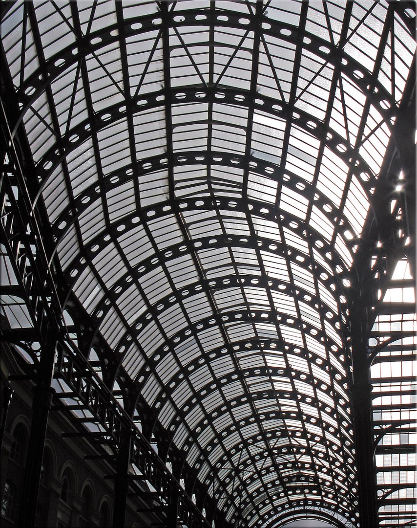 Ein Dach aus Glas