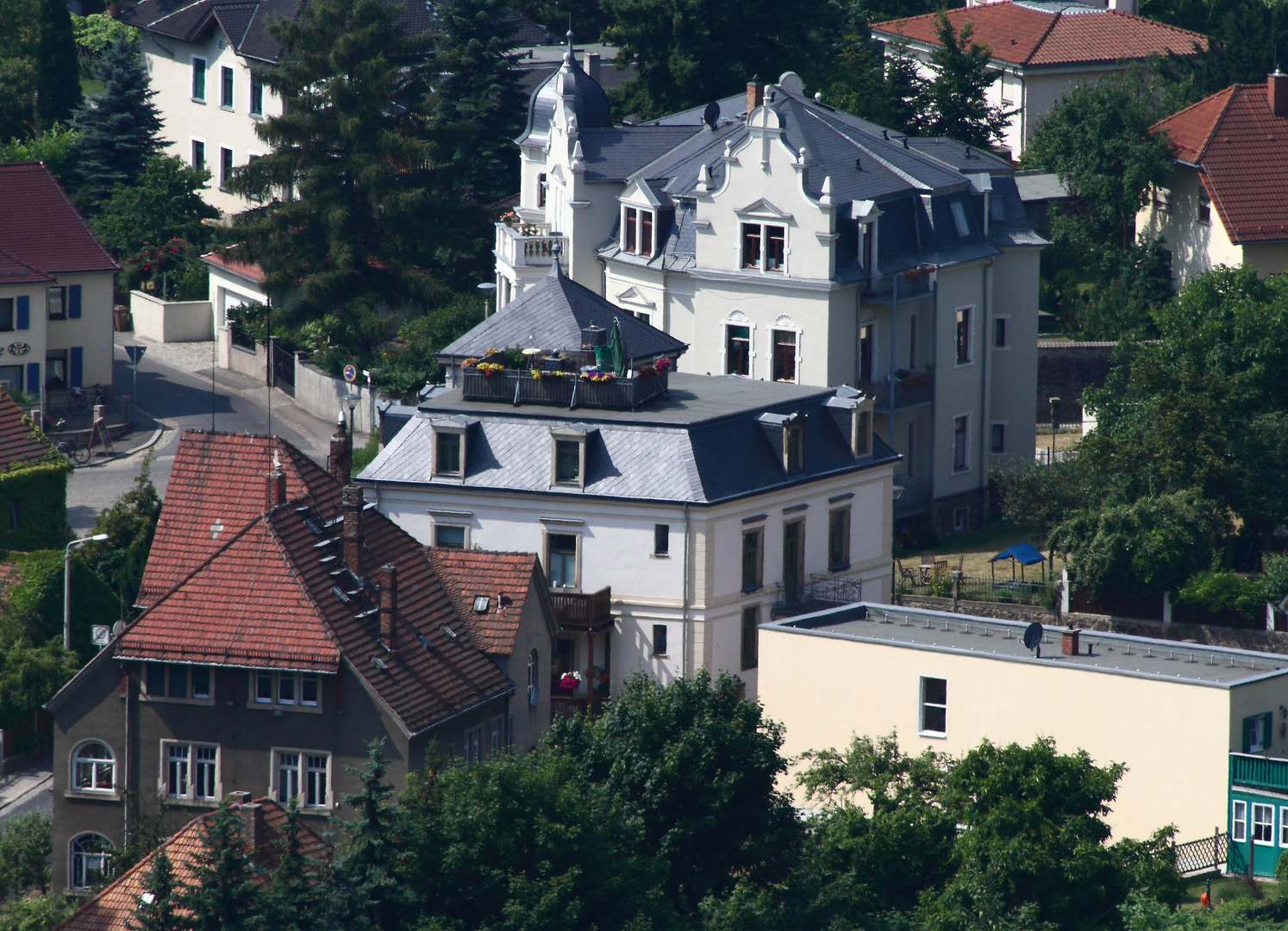 Ein Dachgarten