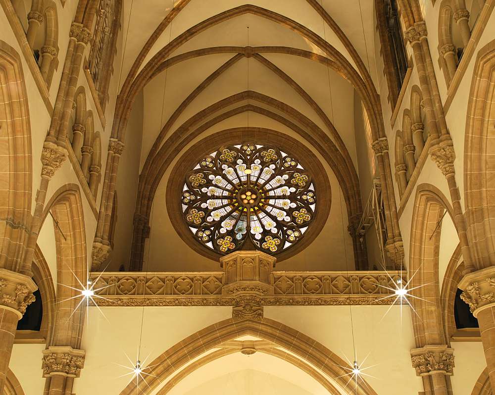 Ein Detail - aufgenommen nach dem Oktoberfest in der Ruhe der Kirche ...