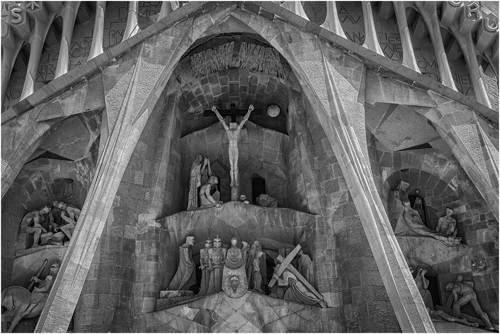 Ein Detail der Sagrada Familia 