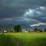 Ein (doppelter) Regenbogen