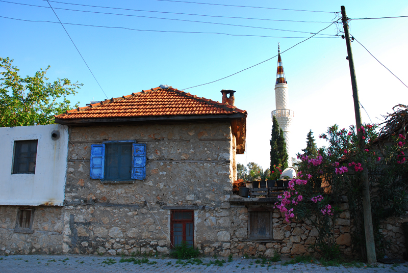 Ein Dorf an der türkischen Südküste