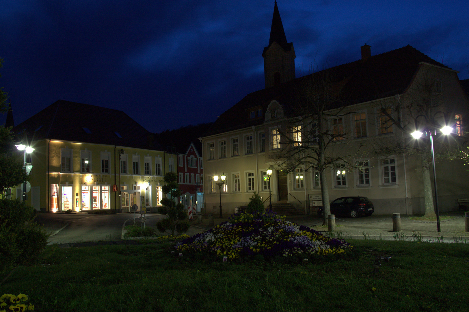 Ein Dorf geht schlafen