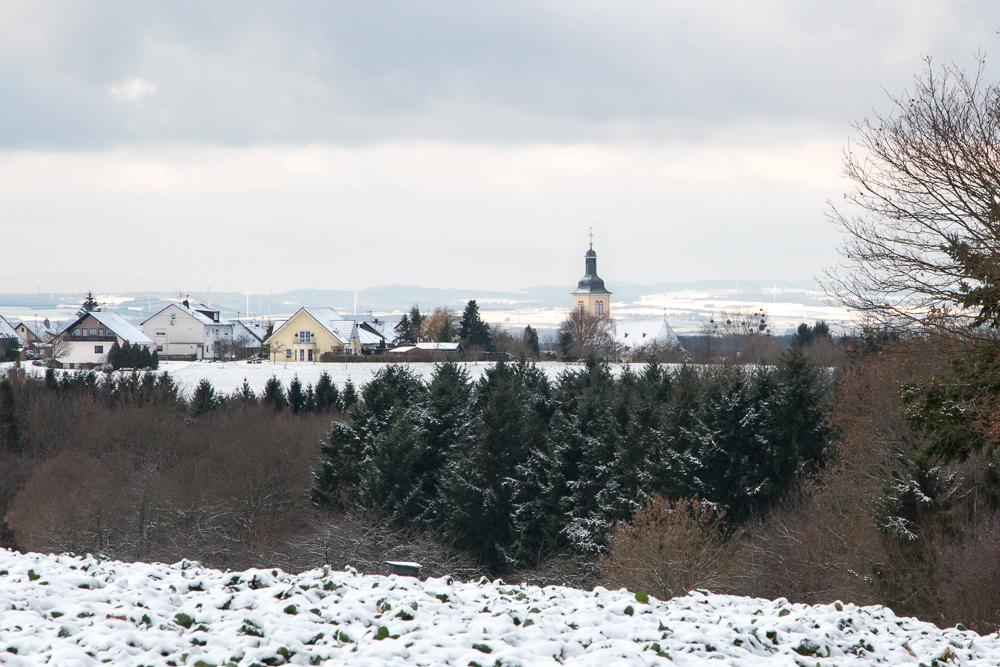 ein Dorf im Hunsrück..,