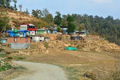 Ein Dorf im Kathmandutal