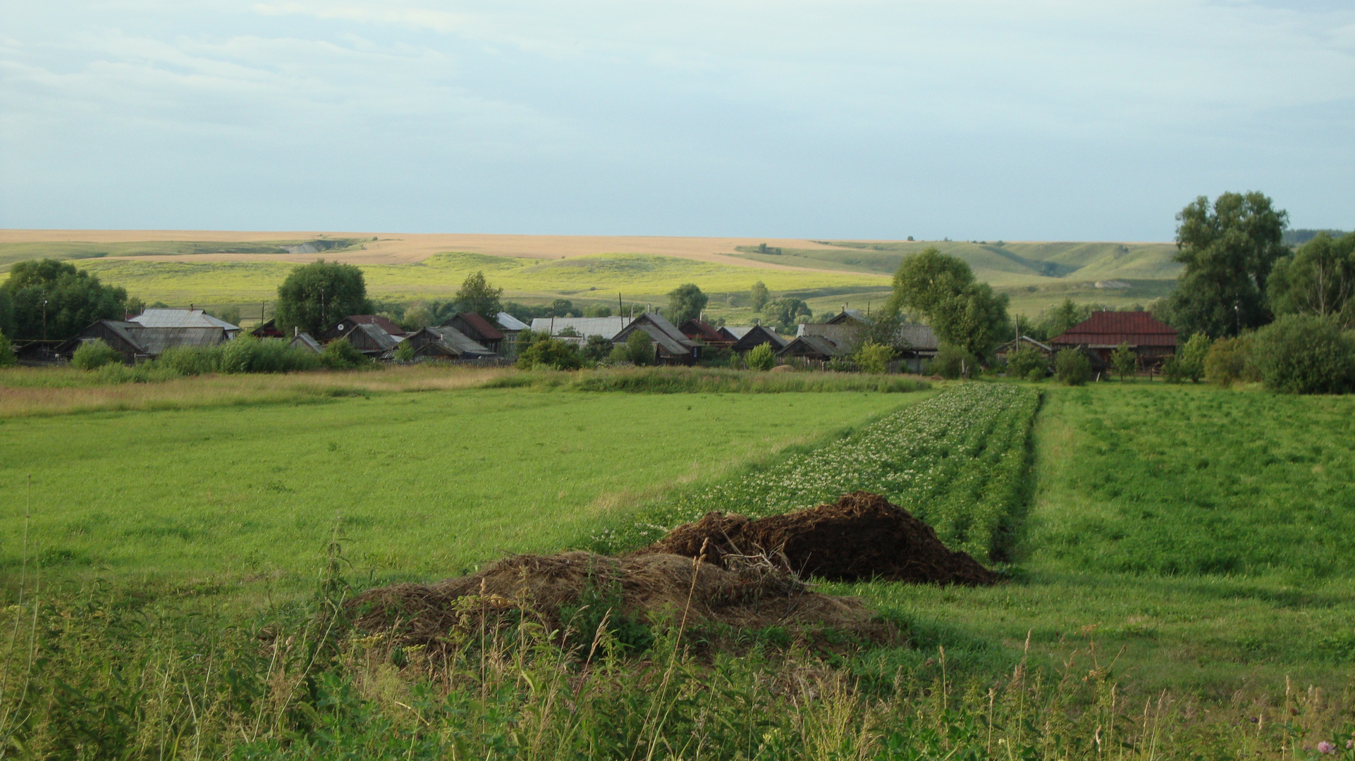 Ein Dorf in Russland