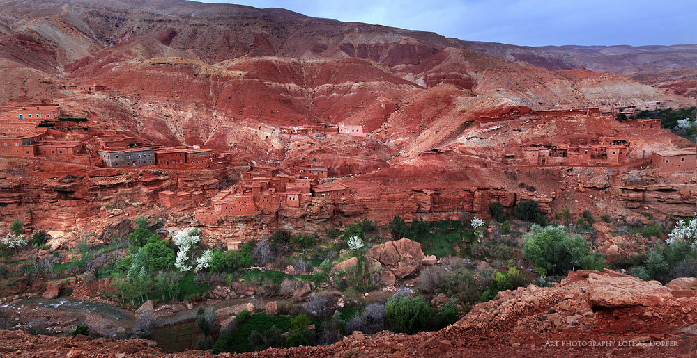 Ein Dorf mitten in Marokko