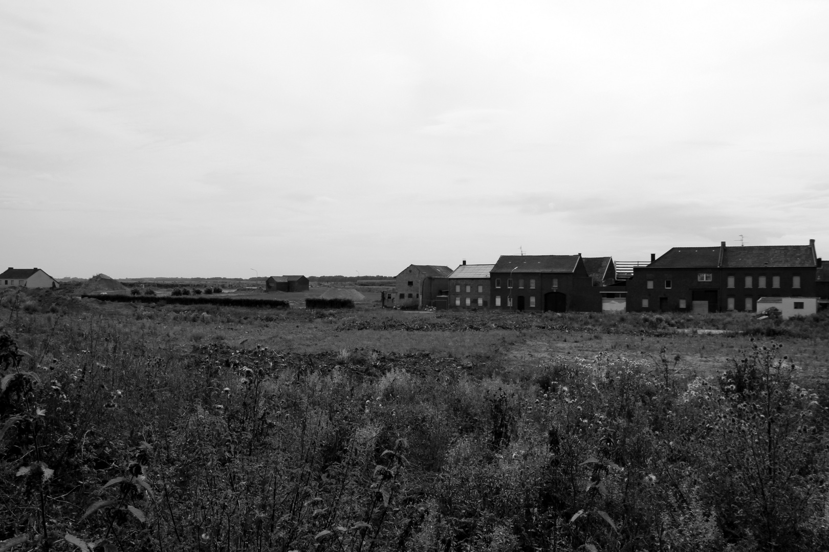 Ein Dorf verschwindet: Borschemich - Blick auf die St. Martinus-Straße