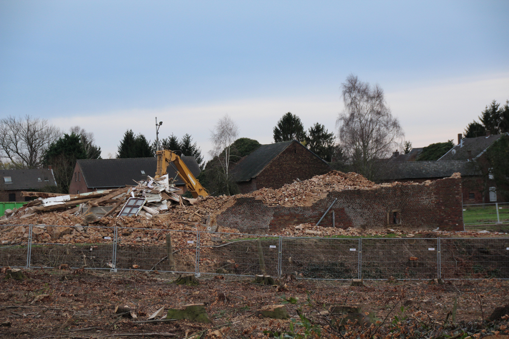 Ein Dorf verschwindet: Borschemich - Haus Pallandt 05.12.2015