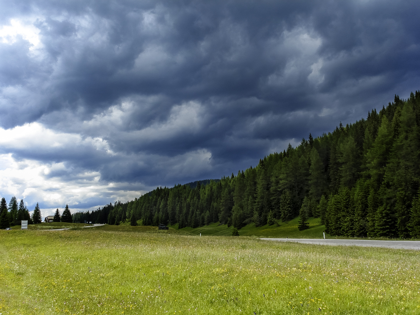 Ein drohendes Donnerwetter