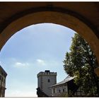 Ein Durchblick auf der Wartburg.