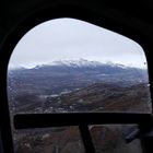 Ein Durchblick auf die Seealpen