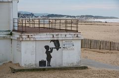 Ein echter Banksy in Calais