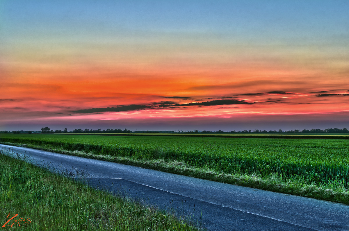 Ein einfacher Sonnenuntergang...