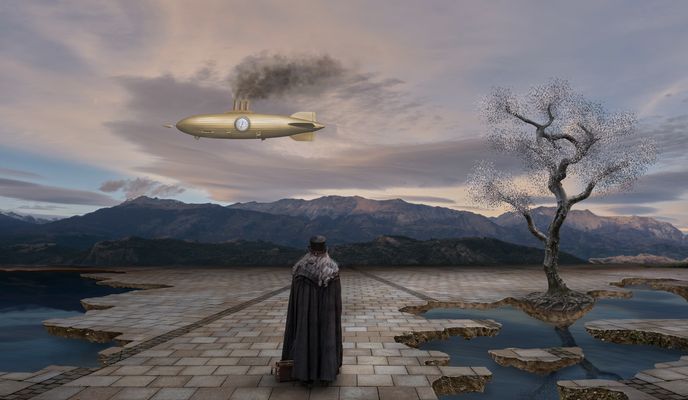 Ein einsamer Zeitreisender