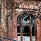 Ein einstmals sehr schönes Fenster in den Lungenheilstätten in Beelitz