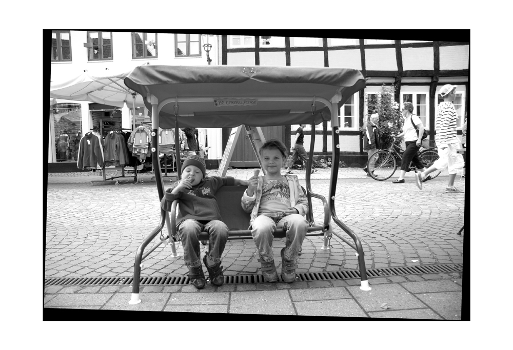 ein eis für linnie im august