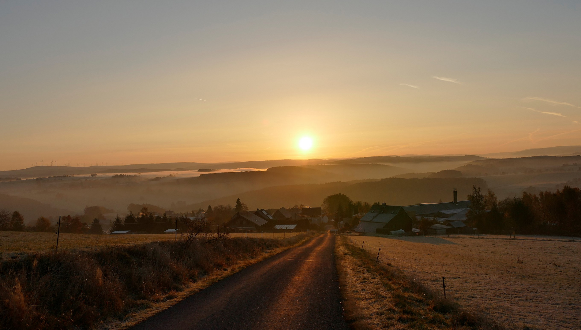 Ein eisiger Morgen