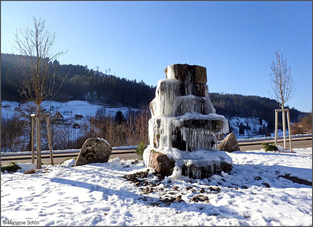 Ein eiskalter Brunnen...