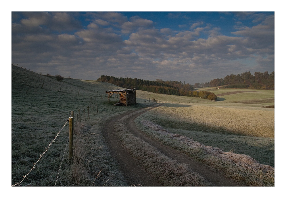 ein eiskalter Morgen