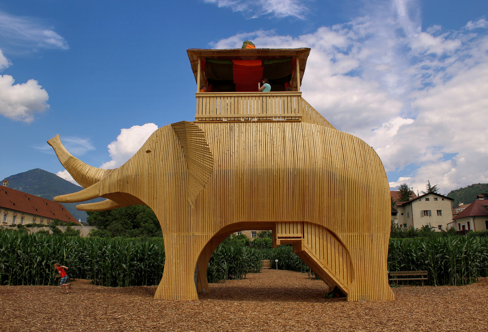 Ein Elefant in Brixen Foto & Bild | italien, elefant, alto adige Bilder ...