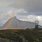 Ein Ende des Regenbogens