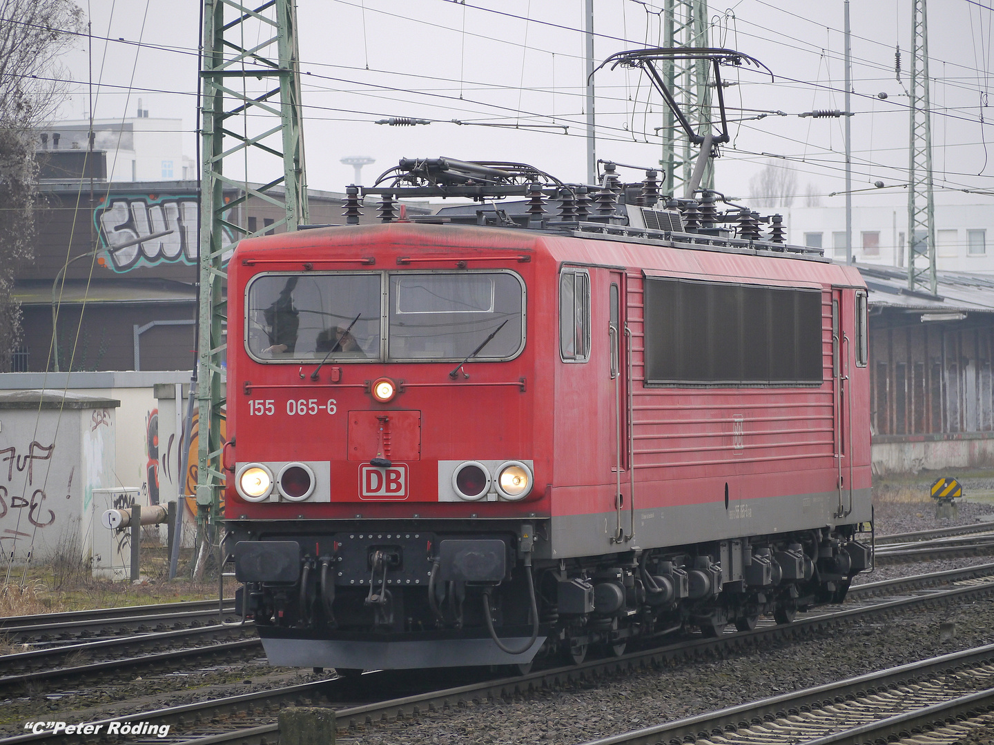 Ein Energiecontainer im Bf.Bremen Hbf