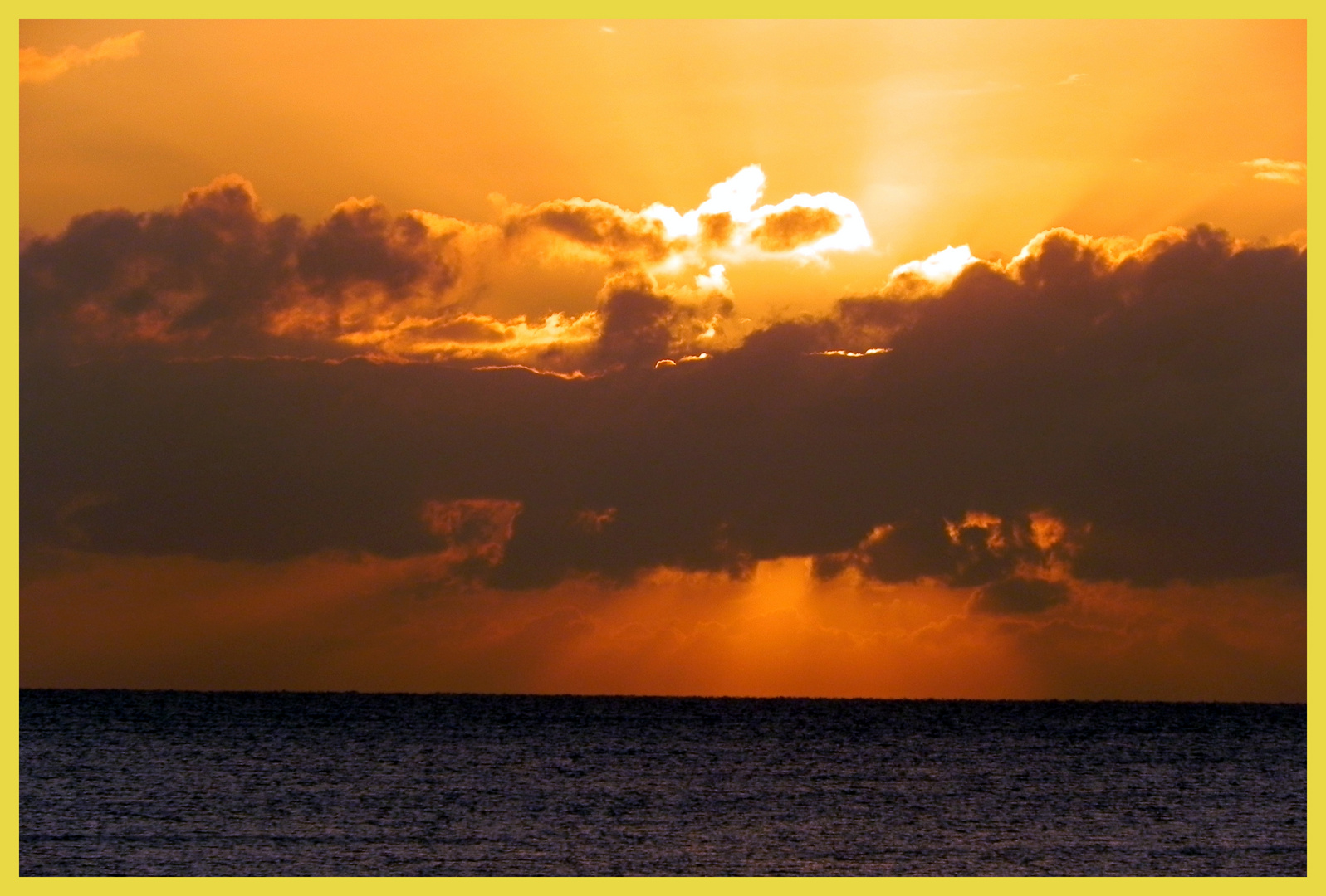 Ein  Engel  über der  Ostsee