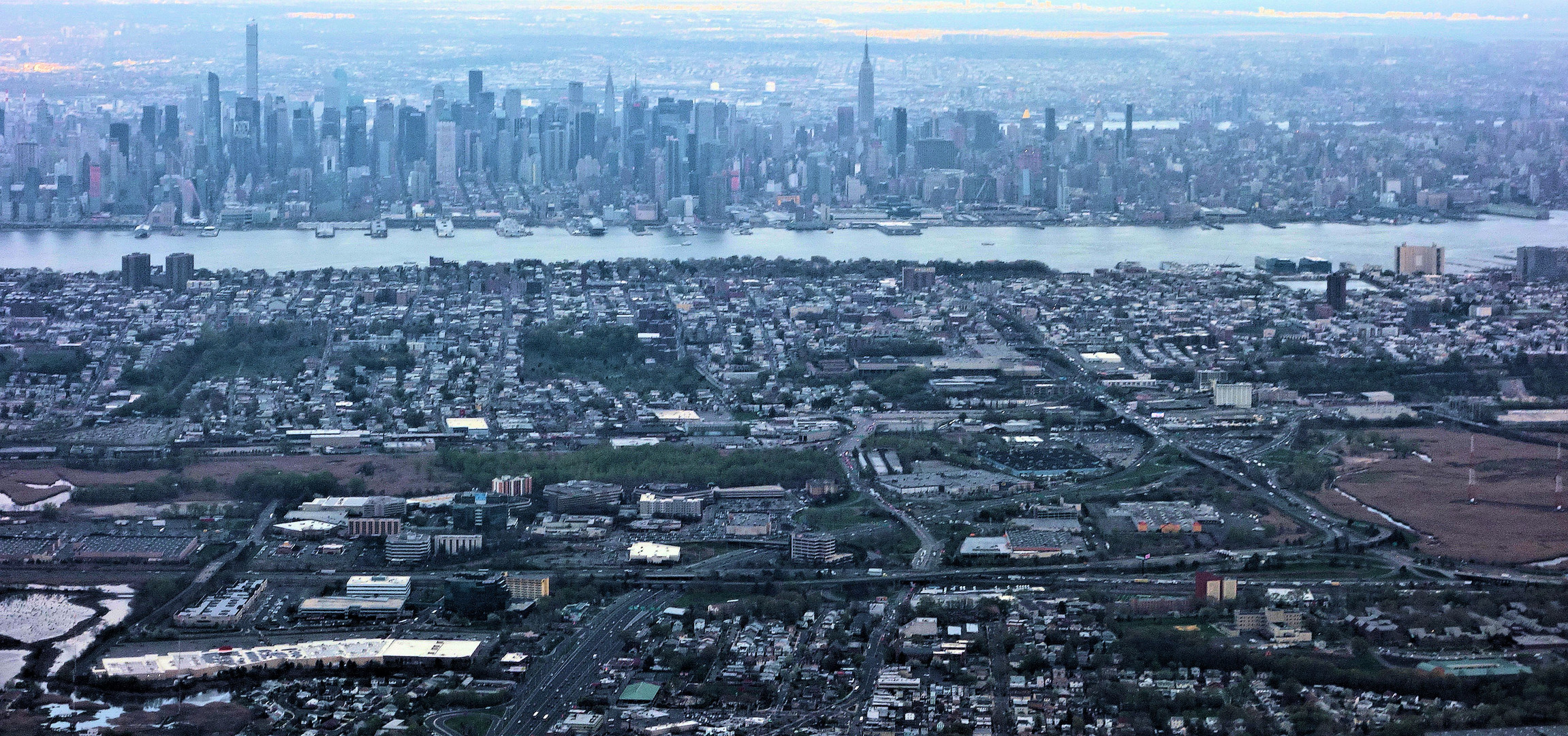 ein erster blick auf manhattan