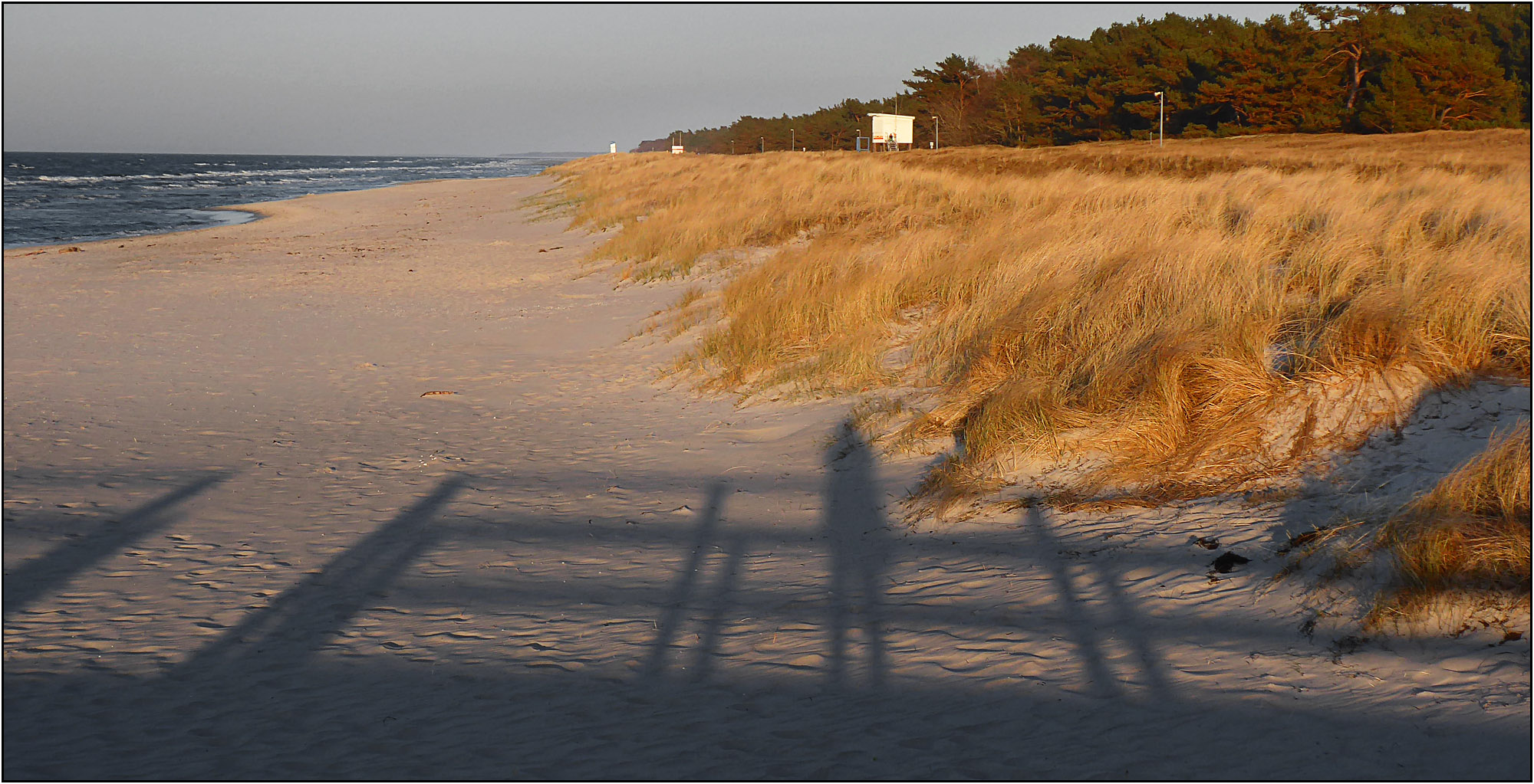 Ein erster Blick auf´s Meer ...