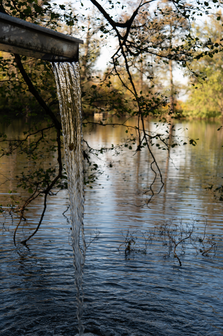 Ein etwas anderer Wasserfall