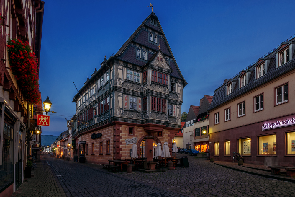 Ein Fachwerkhaus in Miltenberg