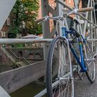 Ein Fahrrad in der Speicherstadt