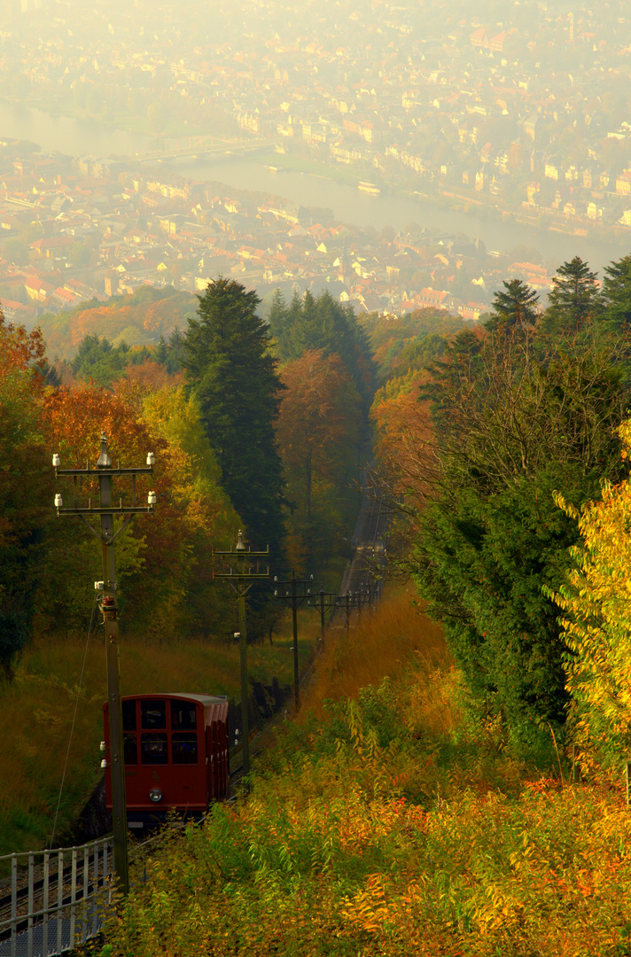 Ein fahrt voller Farben