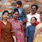 ein Familienfoto. Indien