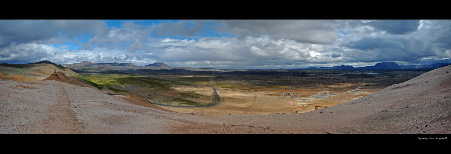 Ein Farbenspiel der Landschaften : Island