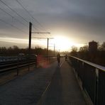 Ein Februarmorgen in Potsdam
