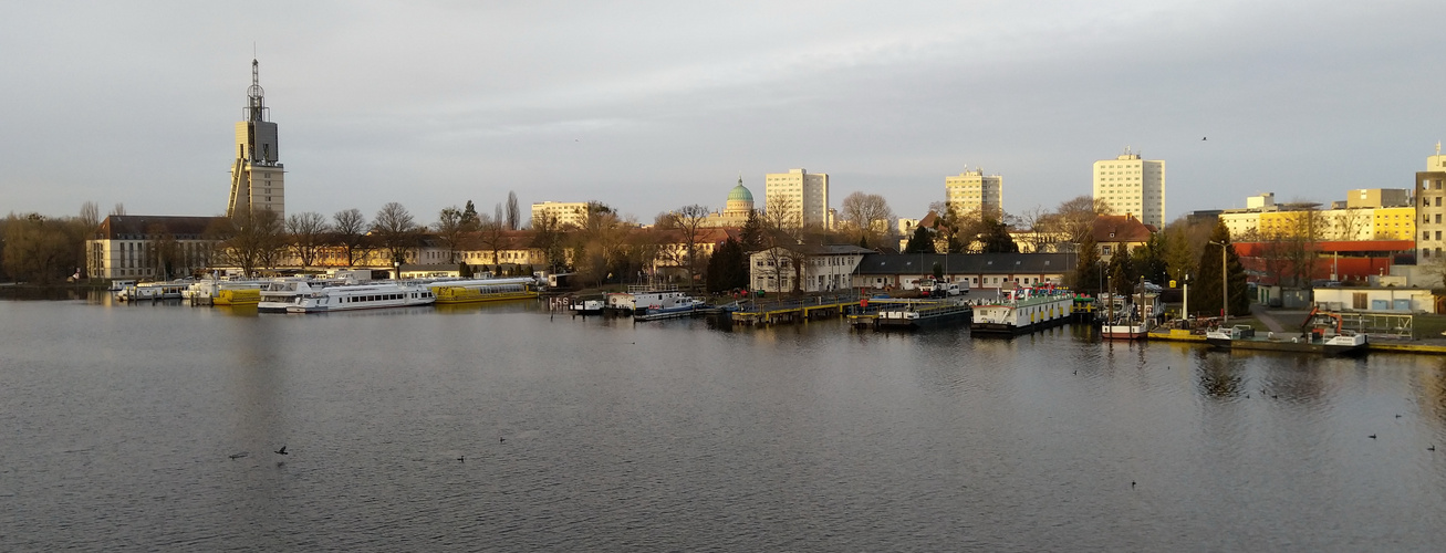 Ein Februarmorgen in Potsdam