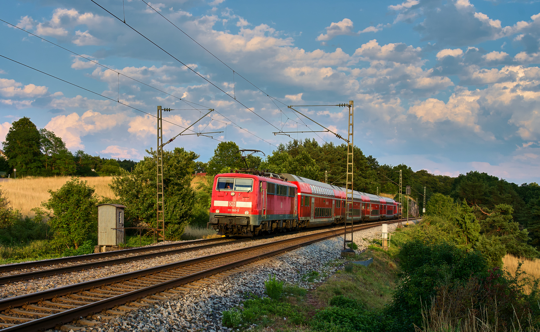 Ein feiner Zug der DB Regio