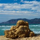 Ein Fels am Strand in Gonnesa - Sardinien