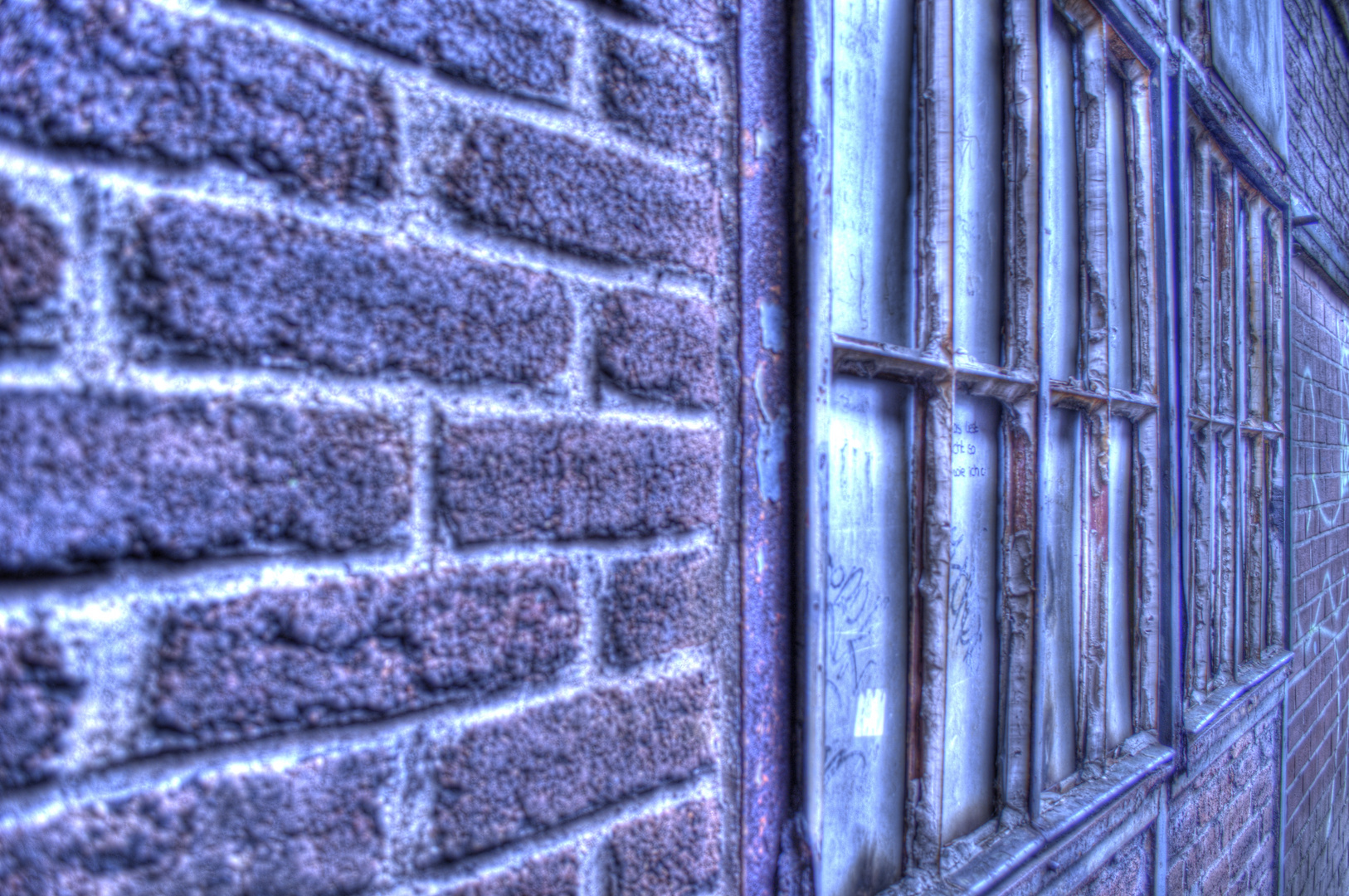 Ein Fenster irgendwo im Landschaftspark Duisburg