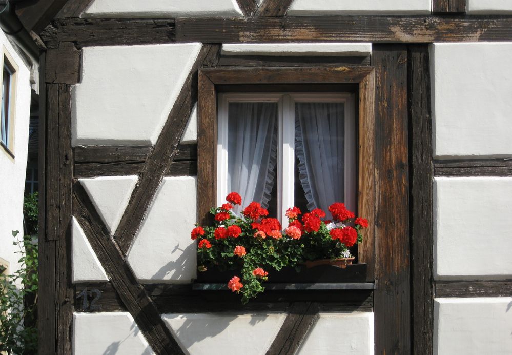 Ein Fenster mit Gesicht