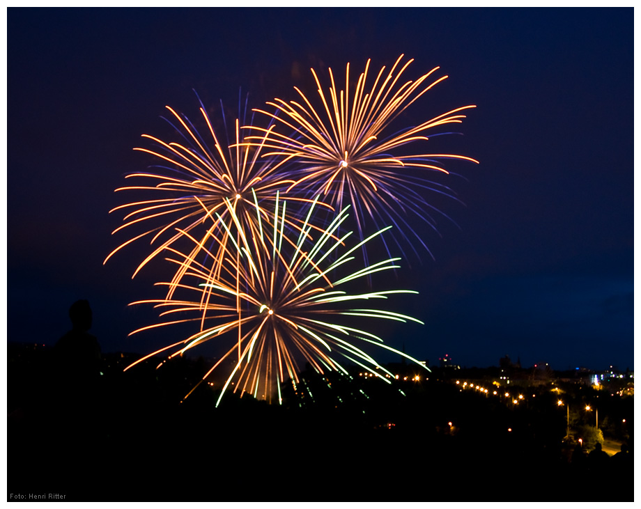 Ein Feuerwerk