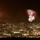 Ein Feuerwerk  nur für Hannelore  -  zum 70. Geburtstag !