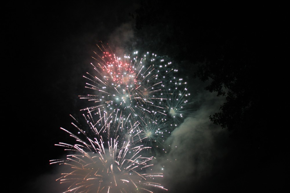 Ein Feuerwerk zum Wochenende