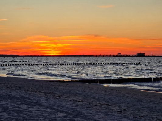 Ein feuriger Abschied...