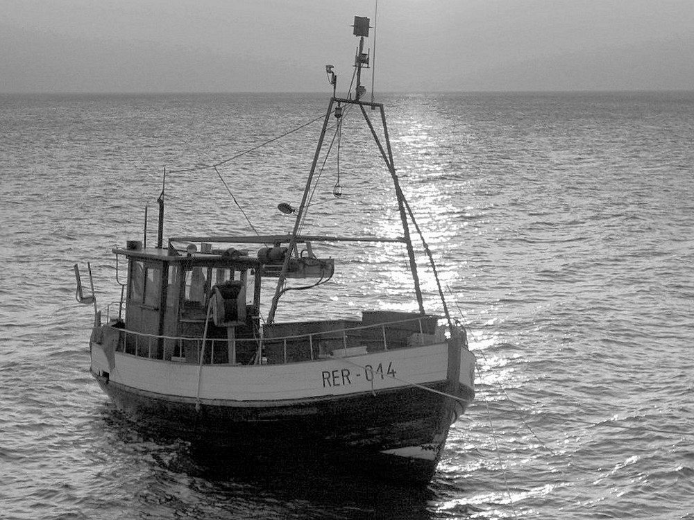 Ein Fischerboot aus Rerik