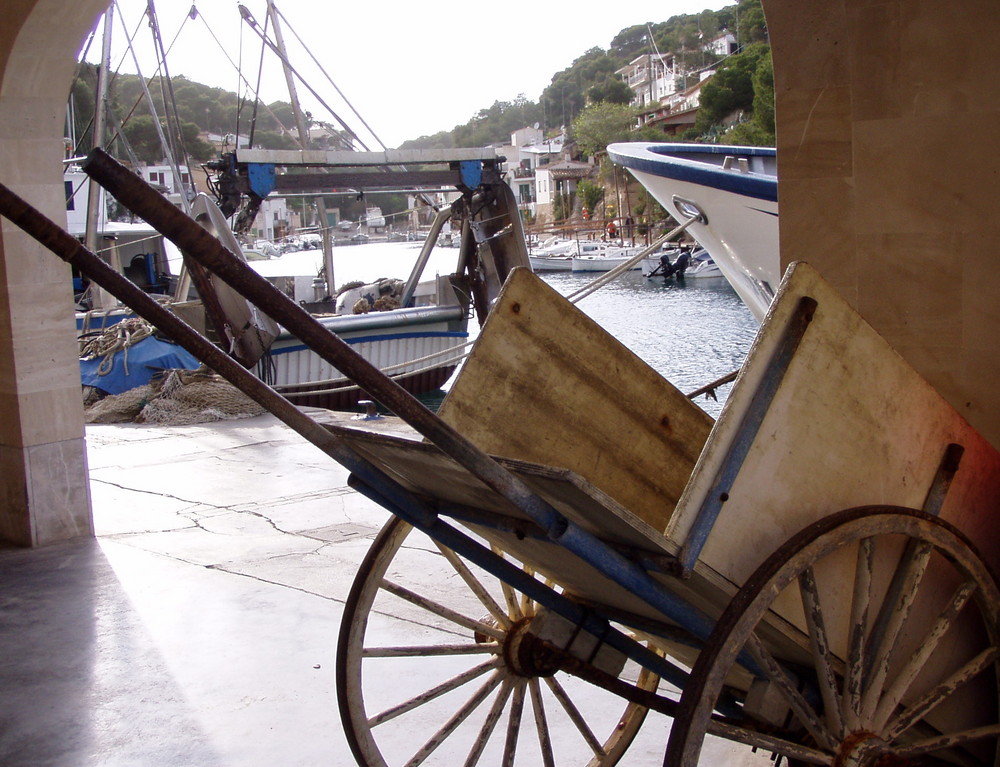 ein Fischerhafen auf Mallorca