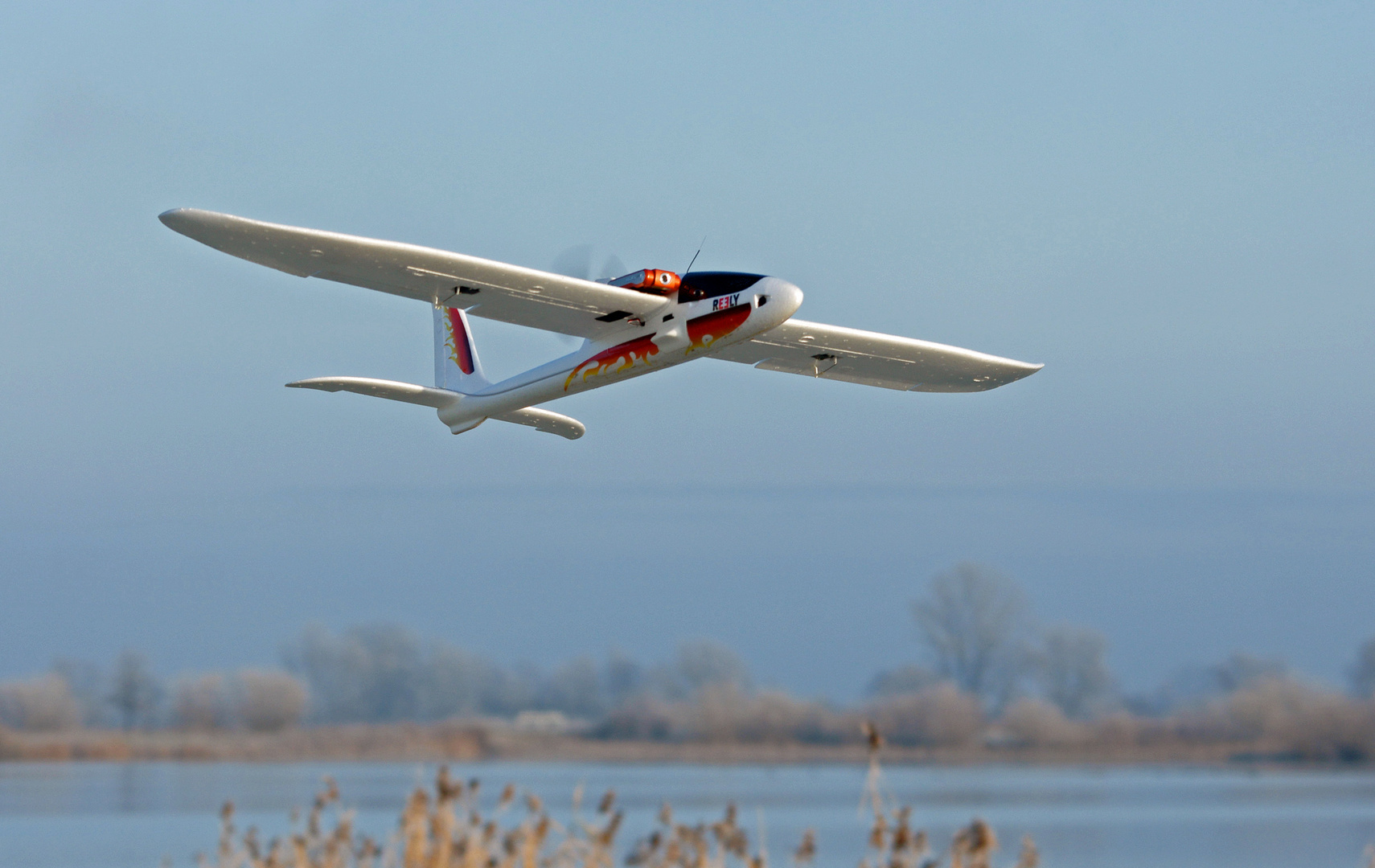 Ein Flug schärfer als die Realität ...